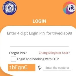 Verfiy IRCTC ID
