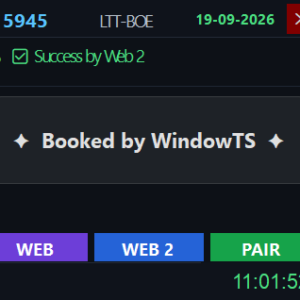 Window TS Tatkal Software